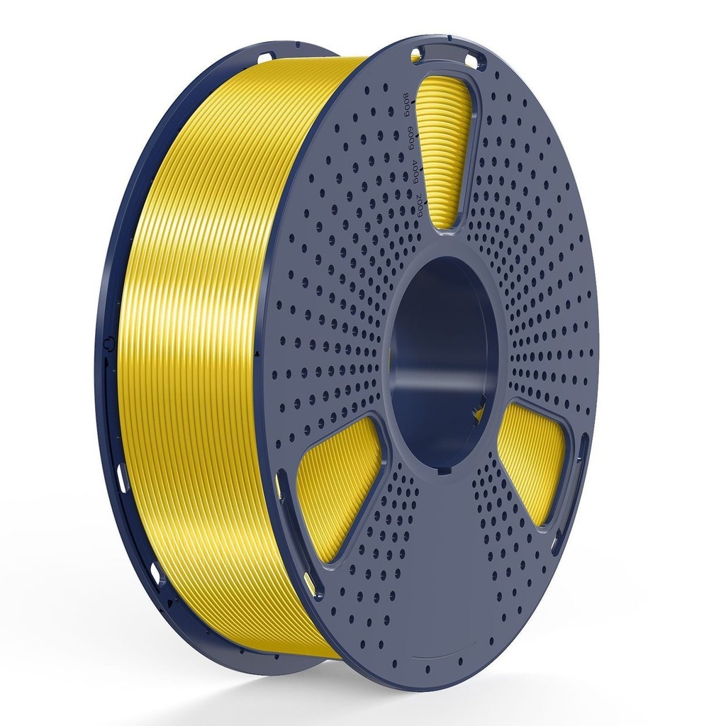 Filament SUNLU Silk PLA+ 1.75 mm Yellow, 1 kg — photo 3