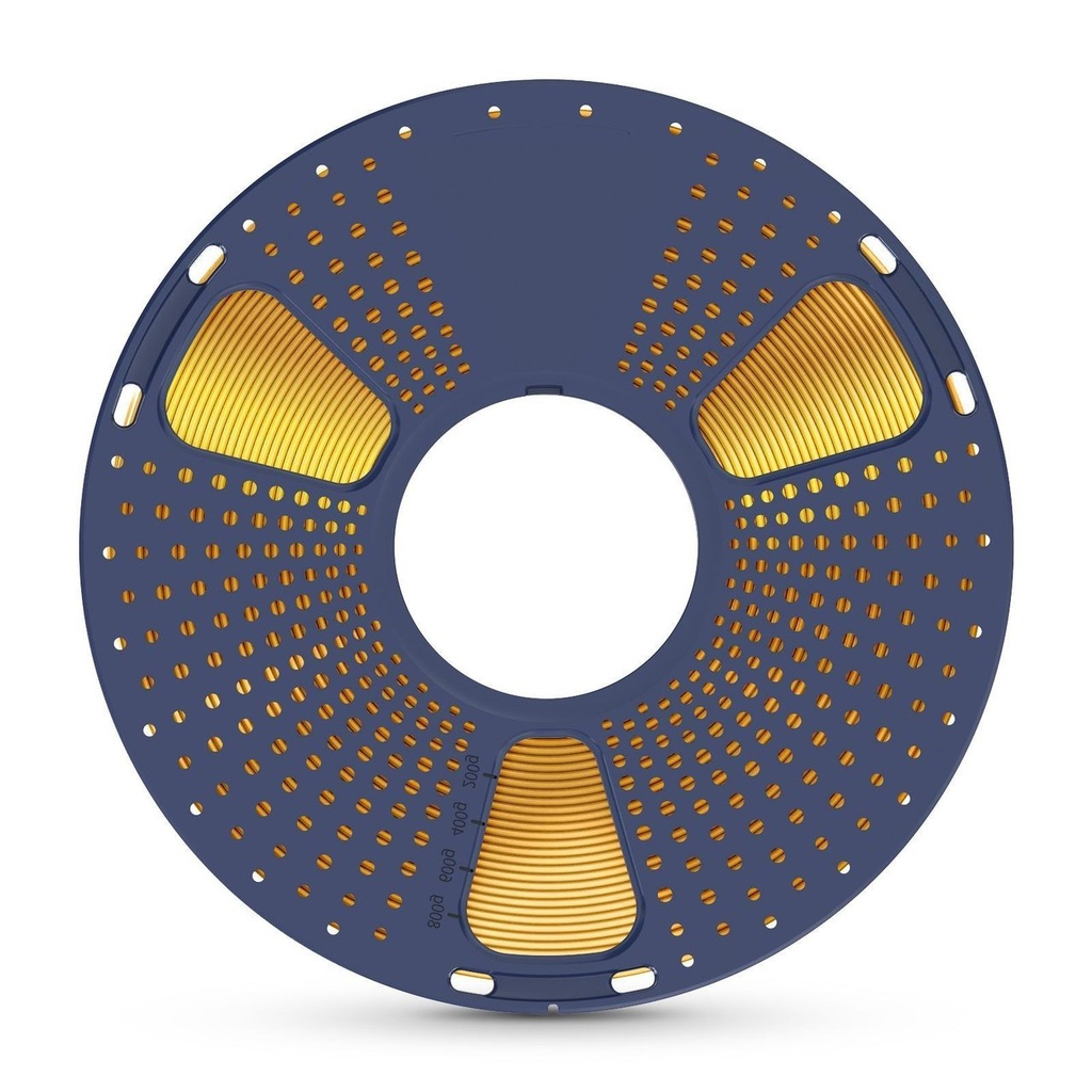 Filament SUNLU Silk PLA+ 1.75 mm Yellow, 1 kg — photo 4