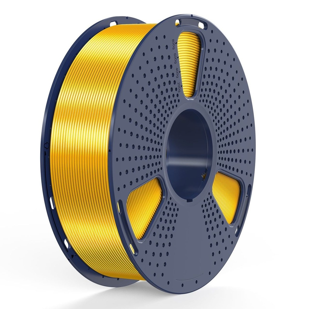Filament SUNLU Silk PLA+ 1.75 mm Light-Gold/Light Gold, 1 kg — photo 3
