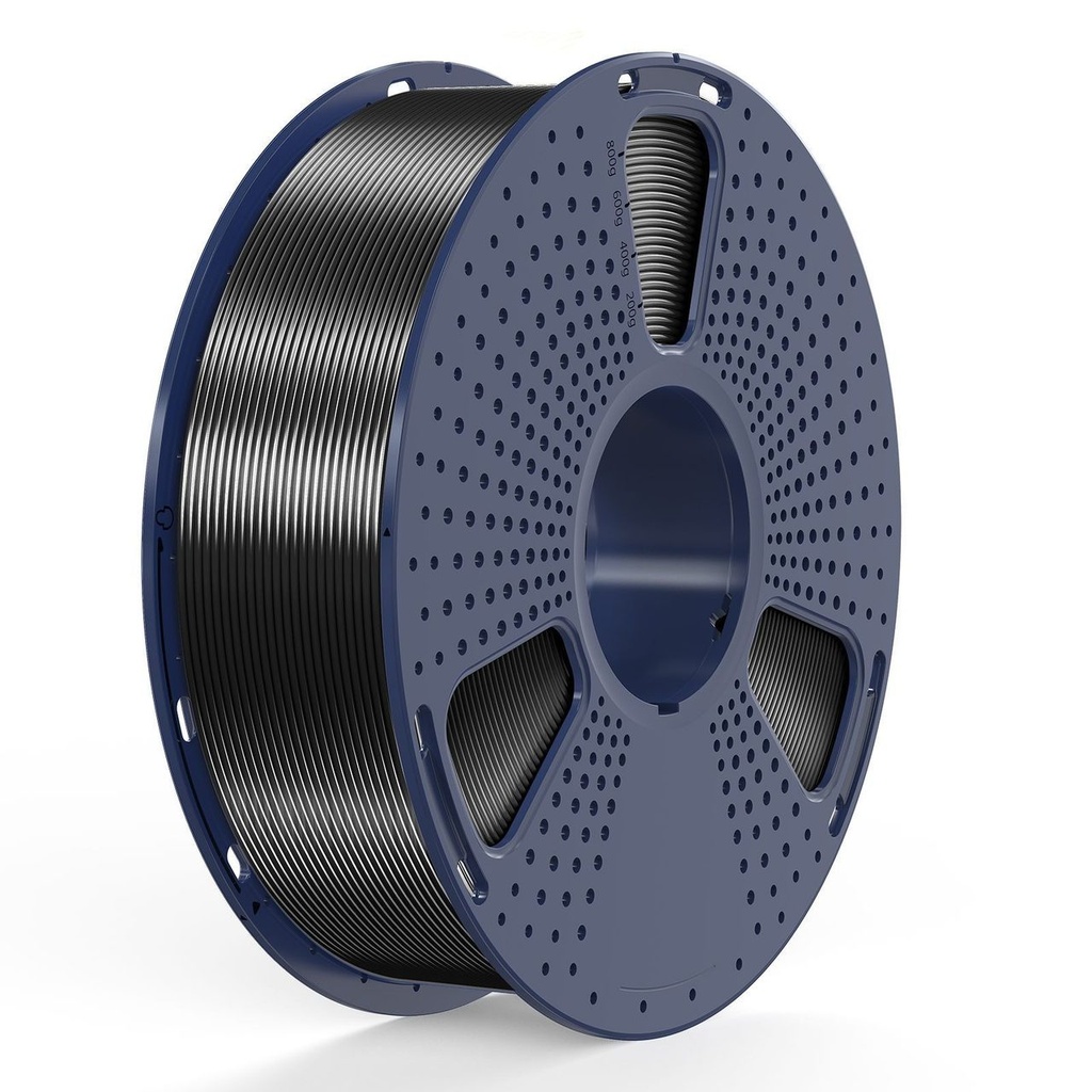 Filament SUNLU Silk PLA+ 1.75 mm Black, 1 kg — photo 3