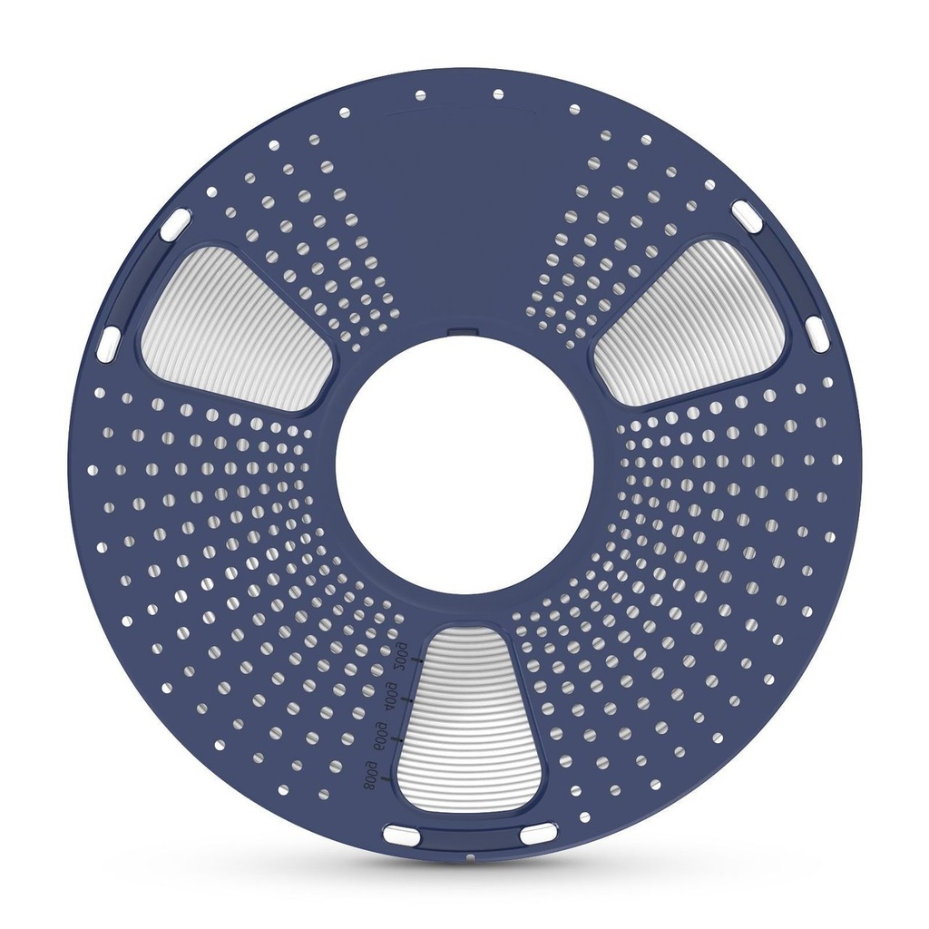 Filament SUNLU Silk PLA+ 1.75 mm White, 1 kg — photo 4