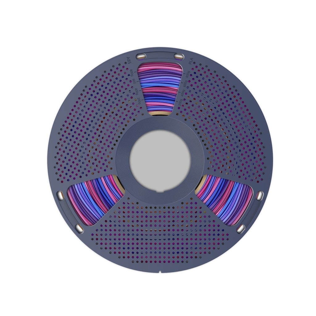 Filament SUNLU Silk PLA+ 1.75 mm Rainbow №2 , 1 kg — photo 2