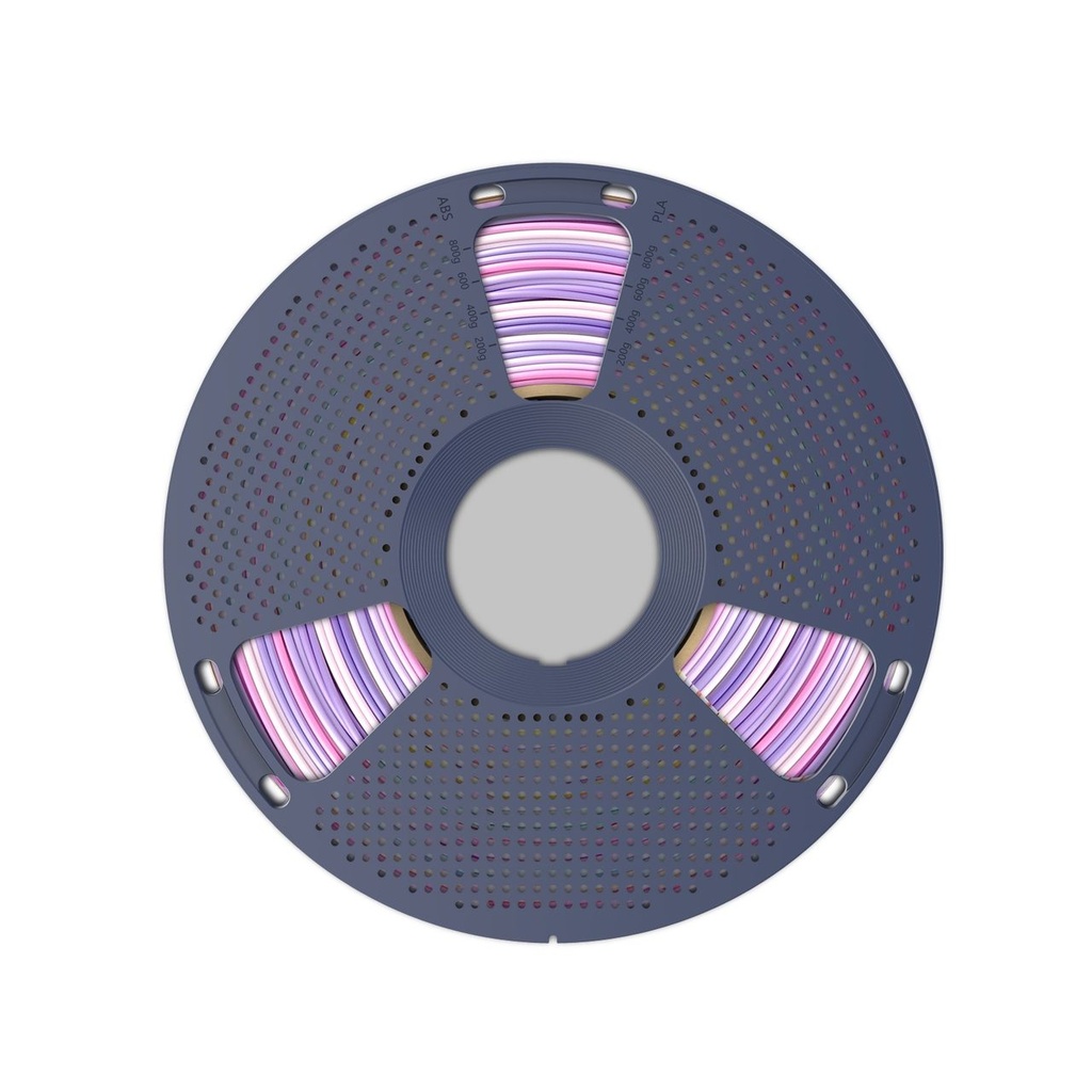 Filament SUNLU Silk PLA+ 1.75 mm Rainbow №3 , 1 kg — photo 2