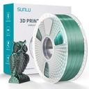 Filament SUNLU Silk PLA+Dual Color Black Green 1 kg — photo 2