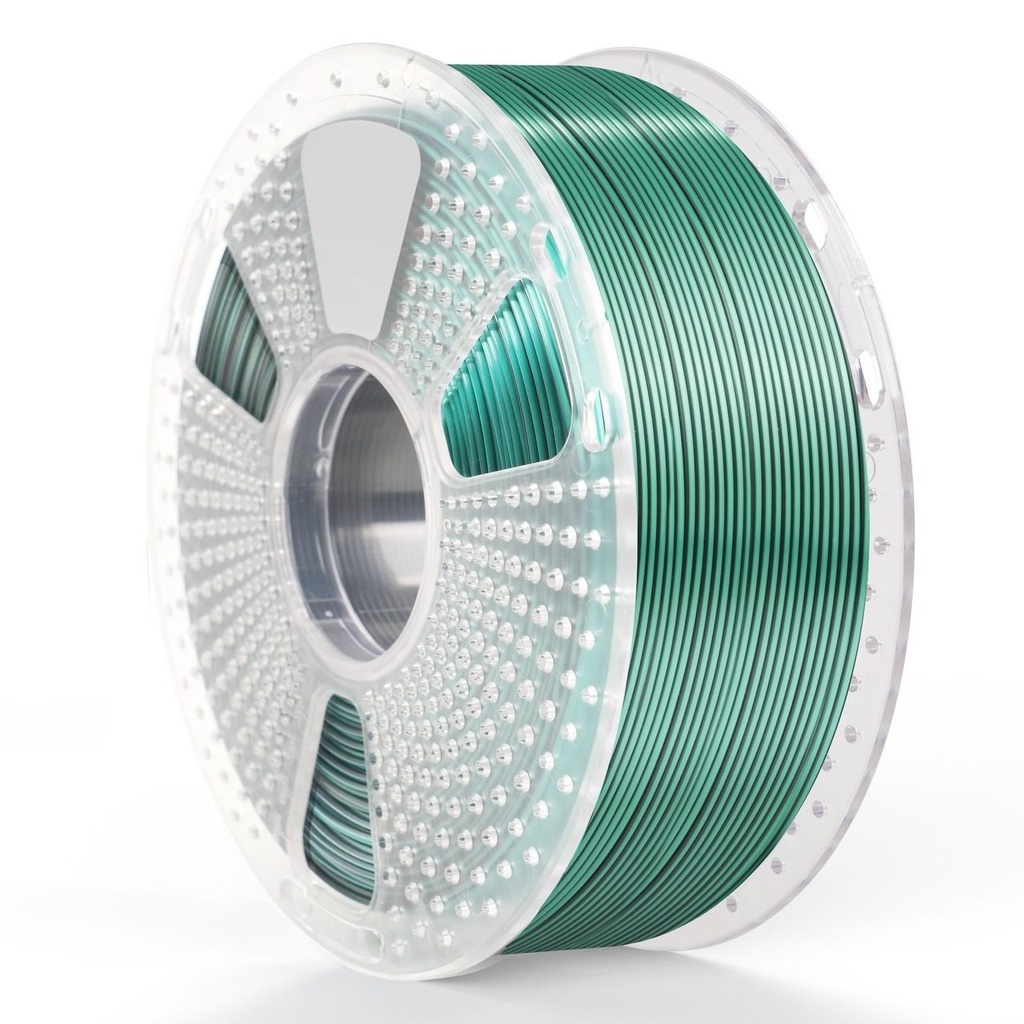 Filament SUNLU Silk PLA+Dual Color Black Green 1 kg — photo 4