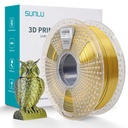 Filament SUNLU Silk PLA+ Dual Color 1.75 mm Black Gold, 1 kg — photo 2