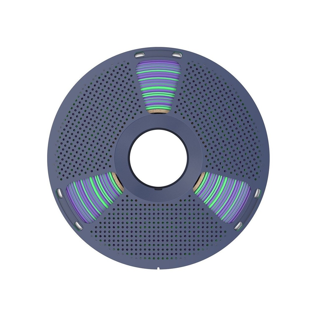 Filament SUNLU Silk PLA+ Dual Color 1.75 mm Green Purple, 1 kg — photo 3