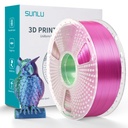 Filament SUNLU Silk PLA+ Tri Color 1.75 mm Blue Green Purple, 1 kg — photo 2