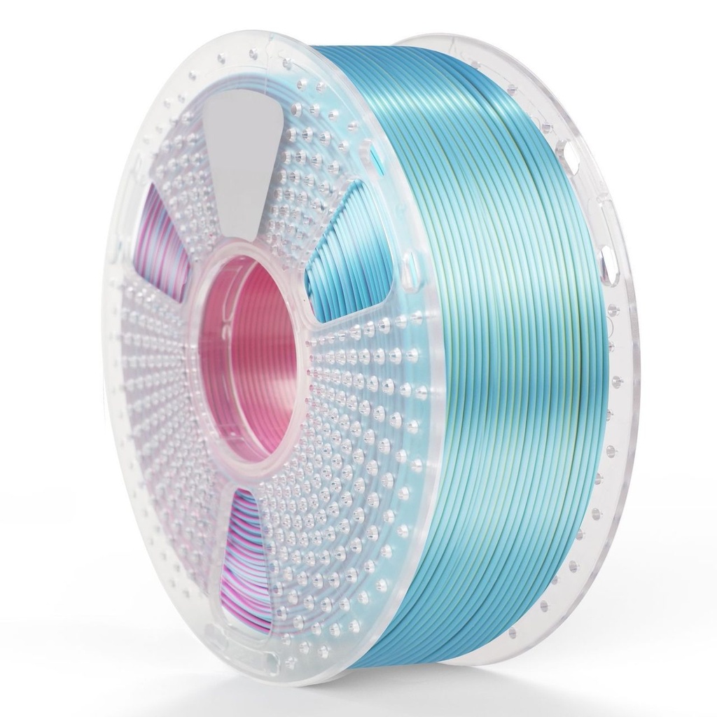 Filament SUNLU Silk PLA+ Tri Color 1.75 mm Red Yellow Green, 1 kg — photo 4