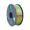 Filament SUNLU Silk PLA+ Tri Color 1.75 mm Orange Blue Green, 1 kg — photo 4