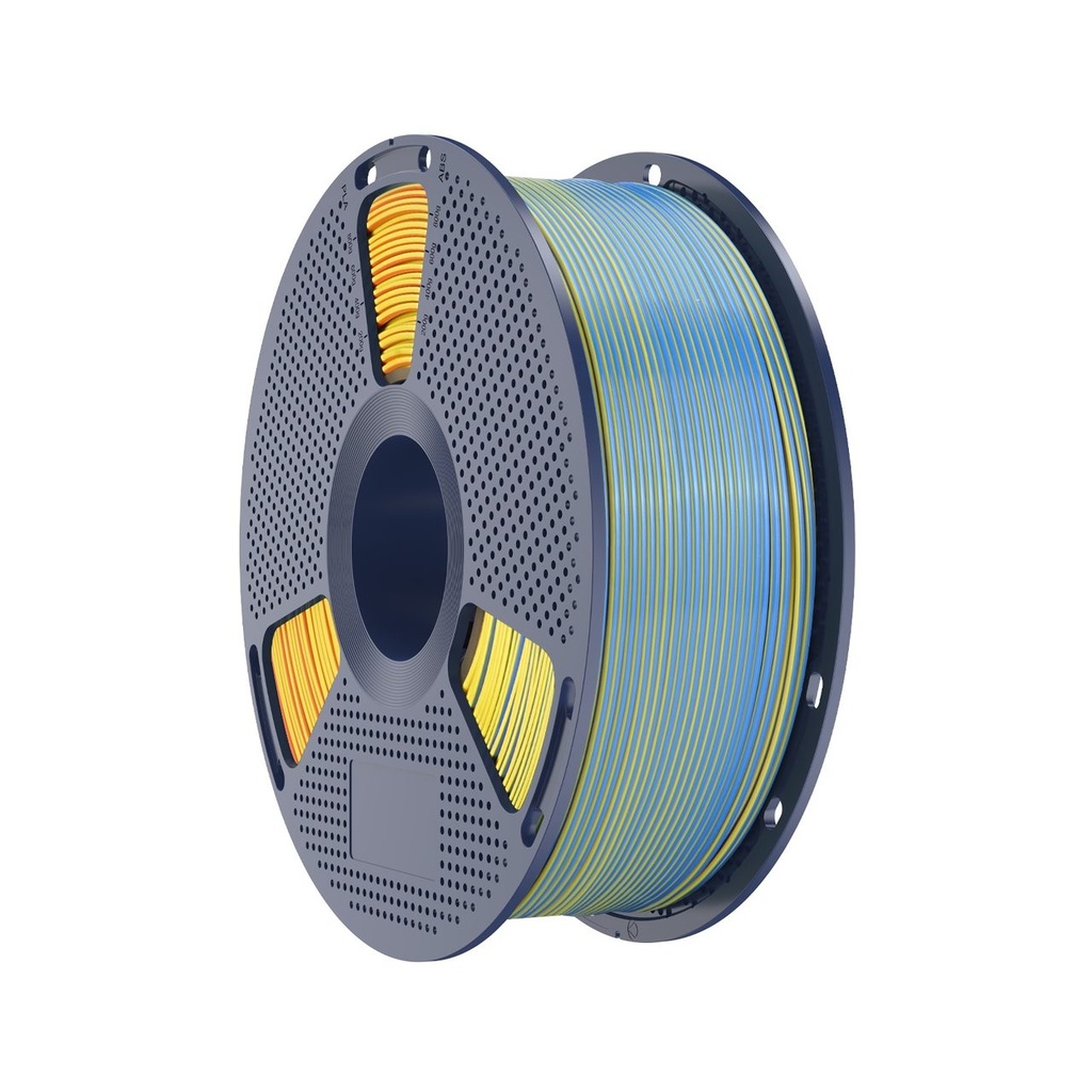 Filament SUNLU Silk PLA+ Four Color 1.75 mm Blue Purple Orange Yellow/BluePurpleOrangeYellow, 1 kg — photo 2