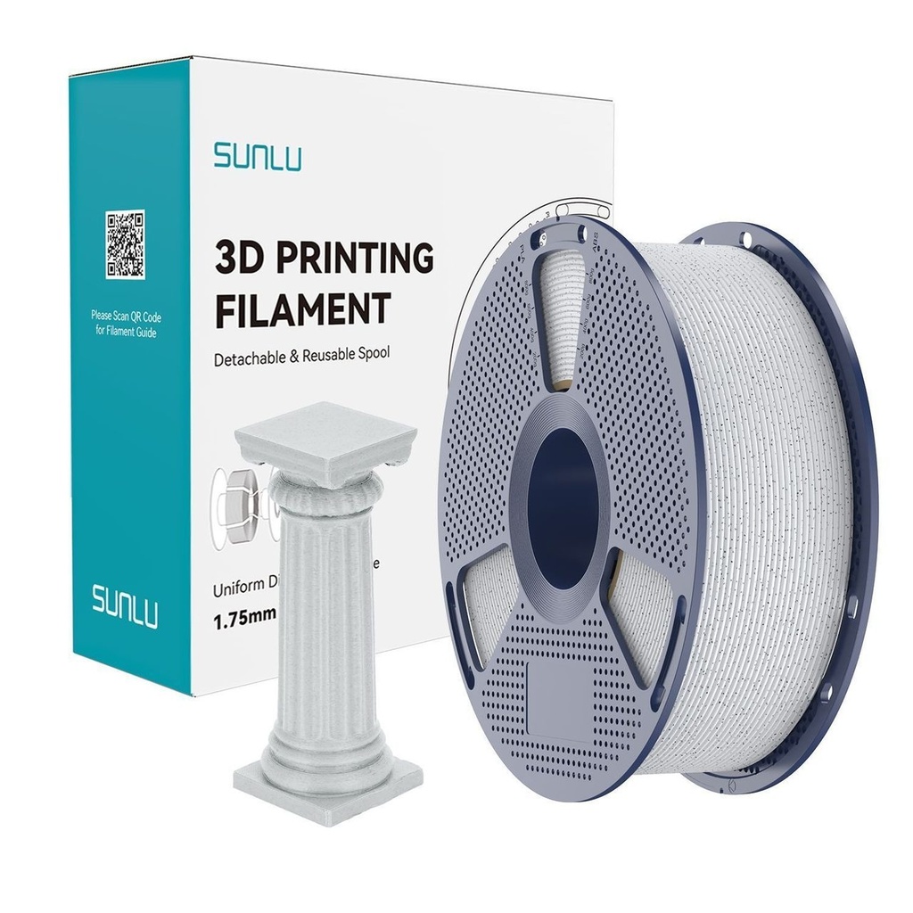 Filament SUNLU HS PLA Marble Oreo Marble, 1 kg — photo 3