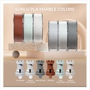 Filament SUNLU HS PLA Marble Storm Shadow Storm Marble, 1 kg — photo 2