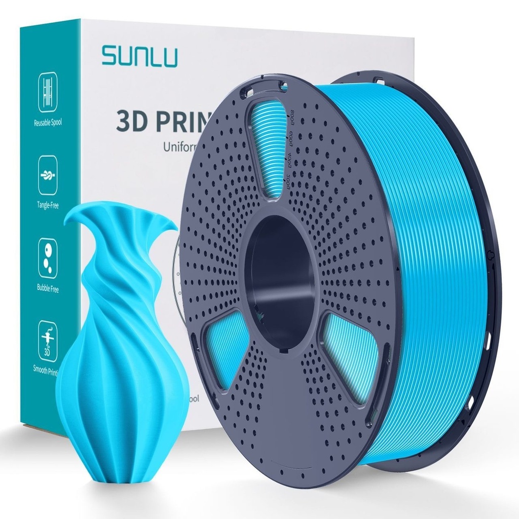 Filament SUNLU PLA 1.75 mm Sky Blue, 1 kg — photo 2