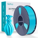 Filament SUNLU PLA 1.75 mm Cyan/Turquoise/Cyan, 1 kg — photo 2