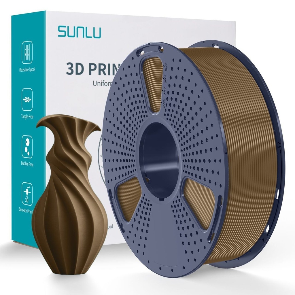 Filament SUNLU PLA 1.75 mm Coffee, 1 kg — photo 3