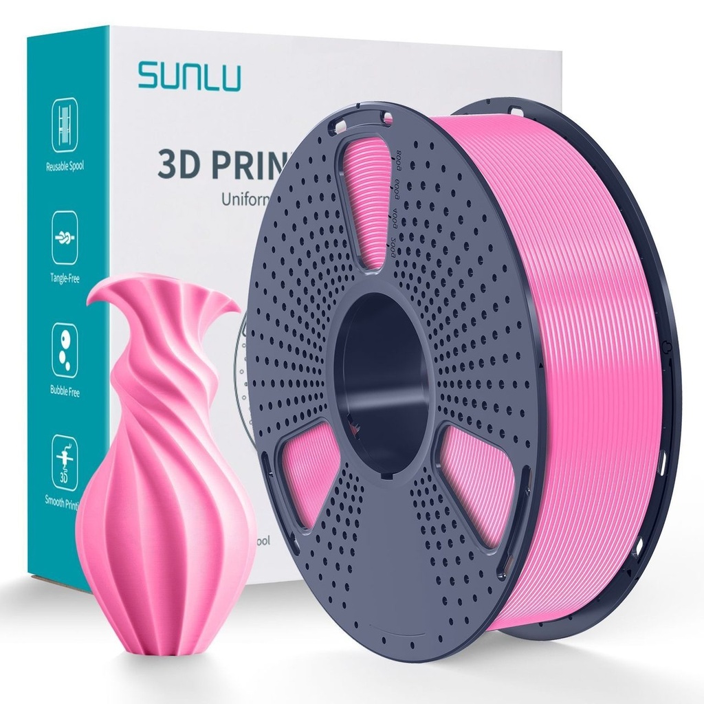 Filament SUNLU PLA 1.75 mm Pink, 1 kg — photo 2