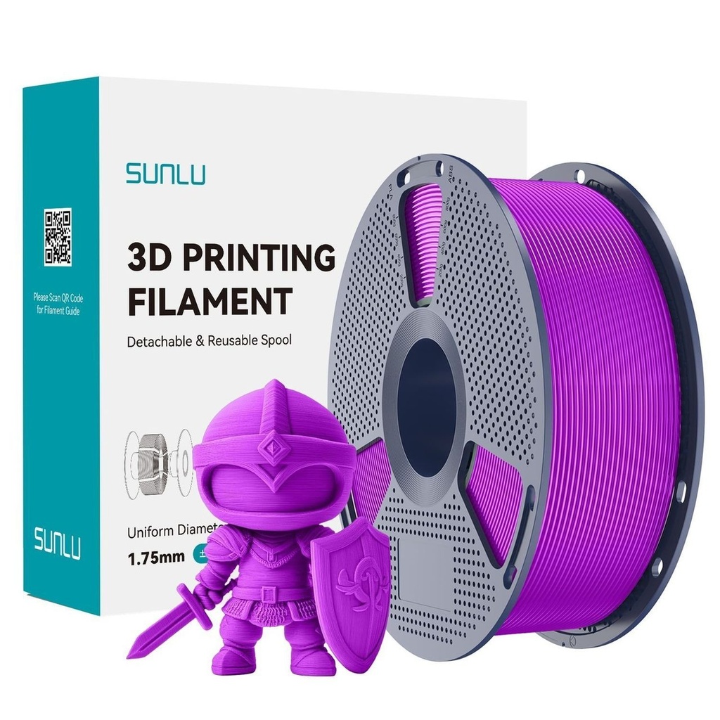 Filament SUNLU PLA 1.75 mm Fuchsia, 1 kg — photo 2