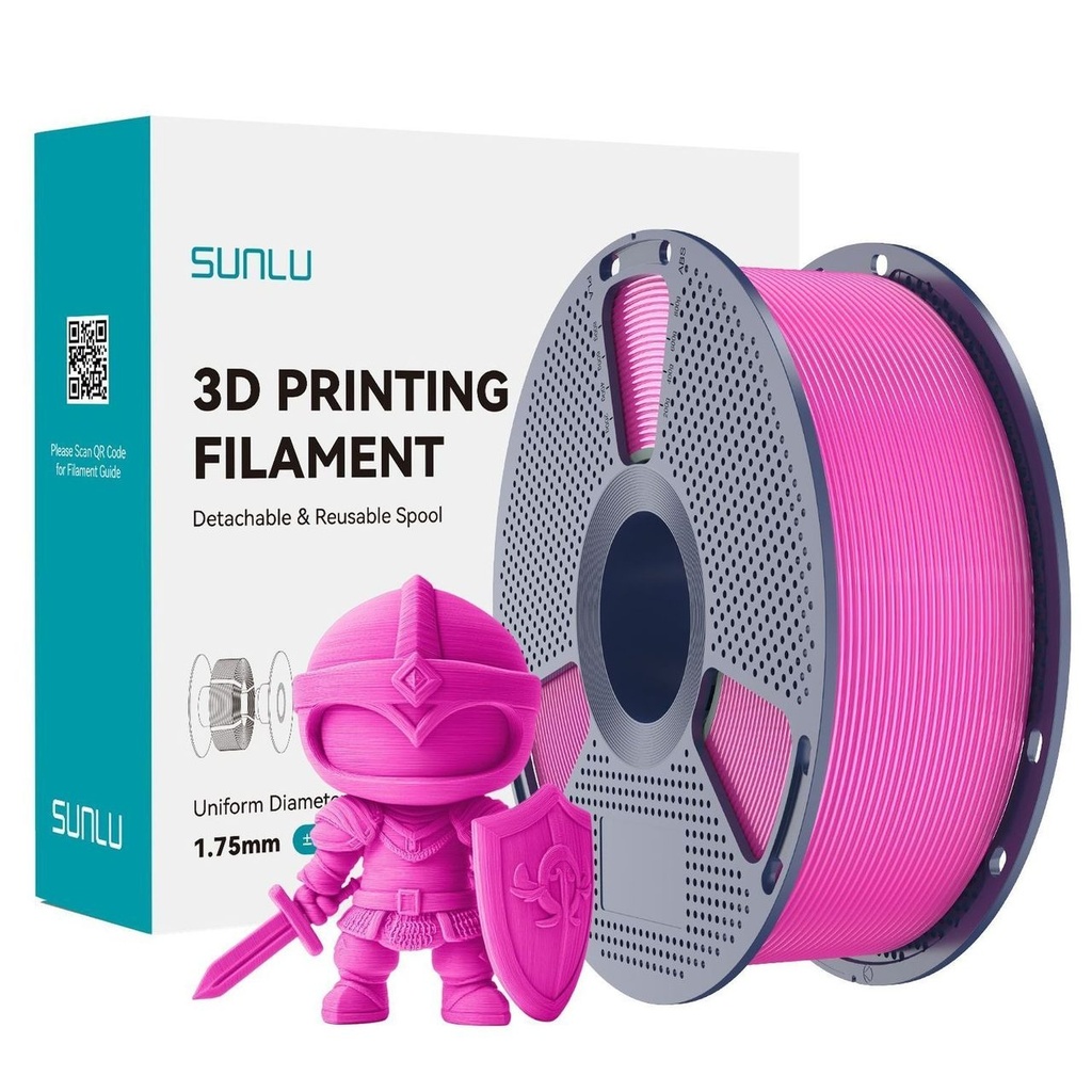 Filament SUNLU PLA 1.75 mm Magenta, 1 kg — photo 3