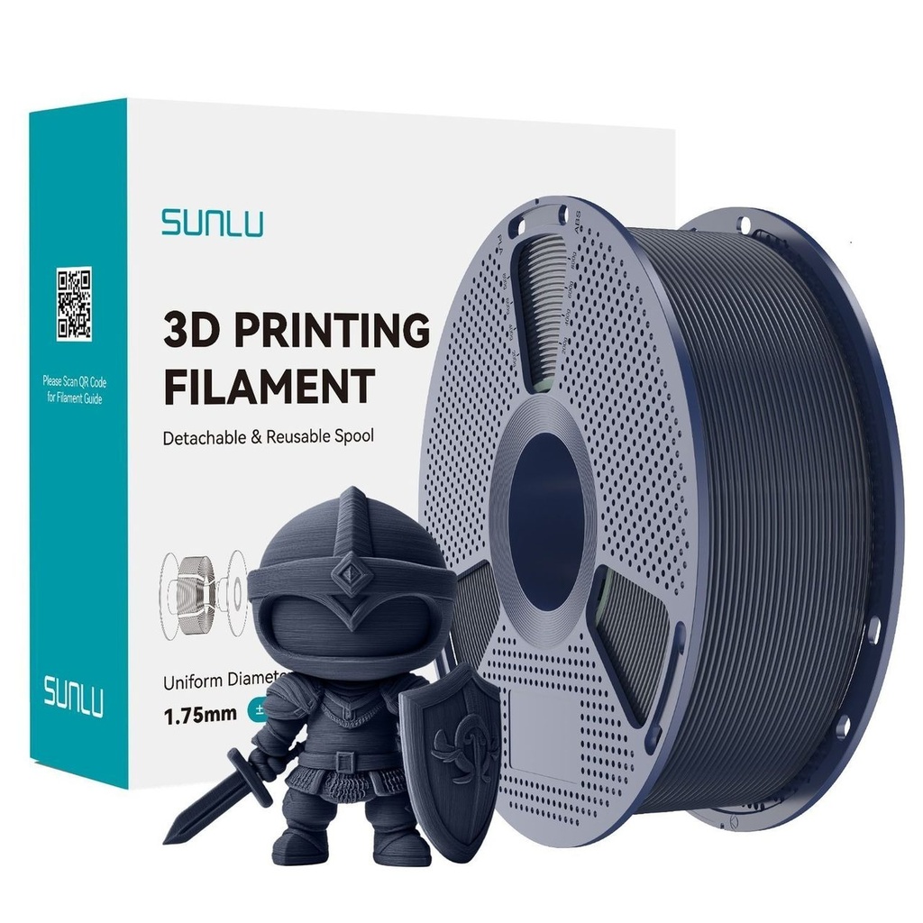 Filament SUNLU PLA 1.75 mm Dark Night / Midnight, 1 kg — photo 2
