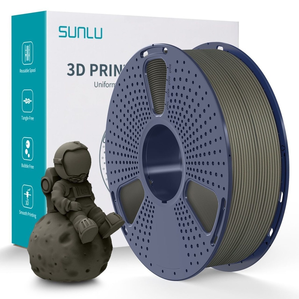 Filament SUNLU PLA matte 1.75 mm Clay/Matte Clay, 1 kg — photo 2