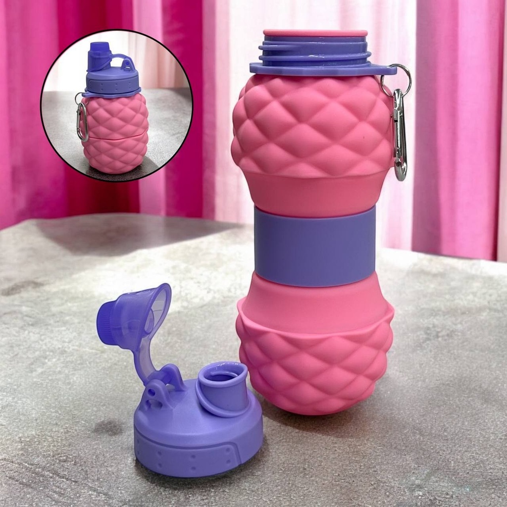Collapsible Silicone Water Bottle 700 ml – Assorted Colors