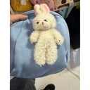 Plush Bunny Kids Backpack – Assorted Colors