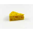 Flexi Swiss Cheese Fidget Toy – Bendable Articulated Cheese Wedge
