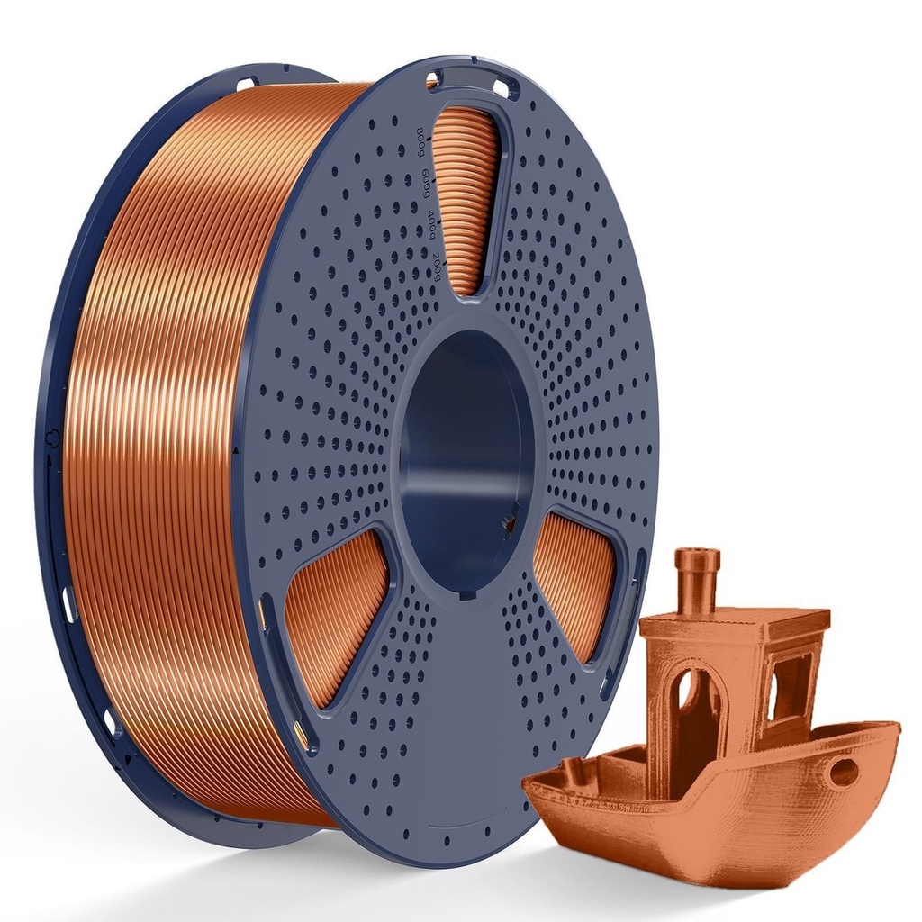 Filament SUNLU Silk PLA+ 1.75 mm Copper/Red Copper, 1 kg