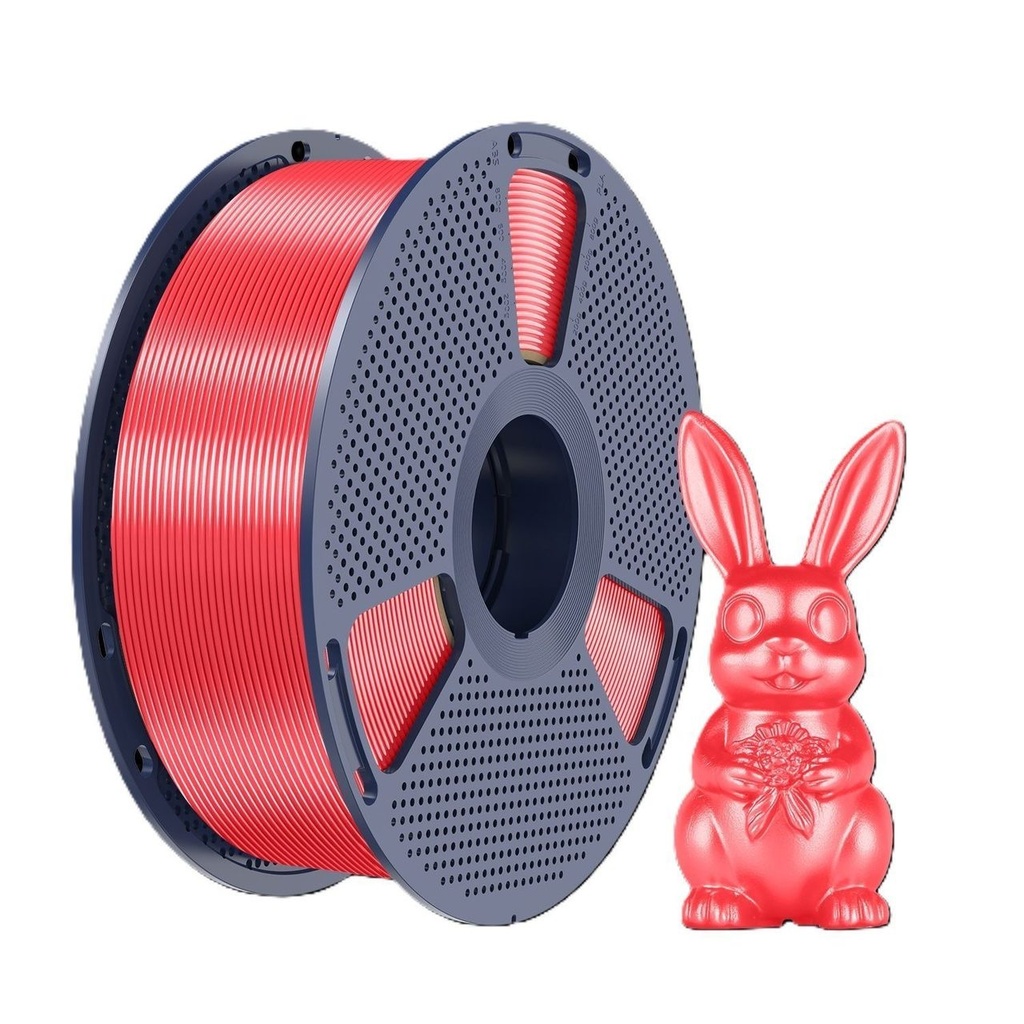 [3DS-NF-00000041] Філамент SUNLU Silk PLA+ 1.75мм Червоно-рожевий/Candy Dandy , 1кг
