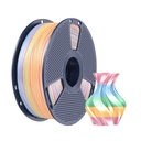 Філамент SUNLU Silk PLA+ 1.75мм Rainbow / Веселка №4 , 1кг