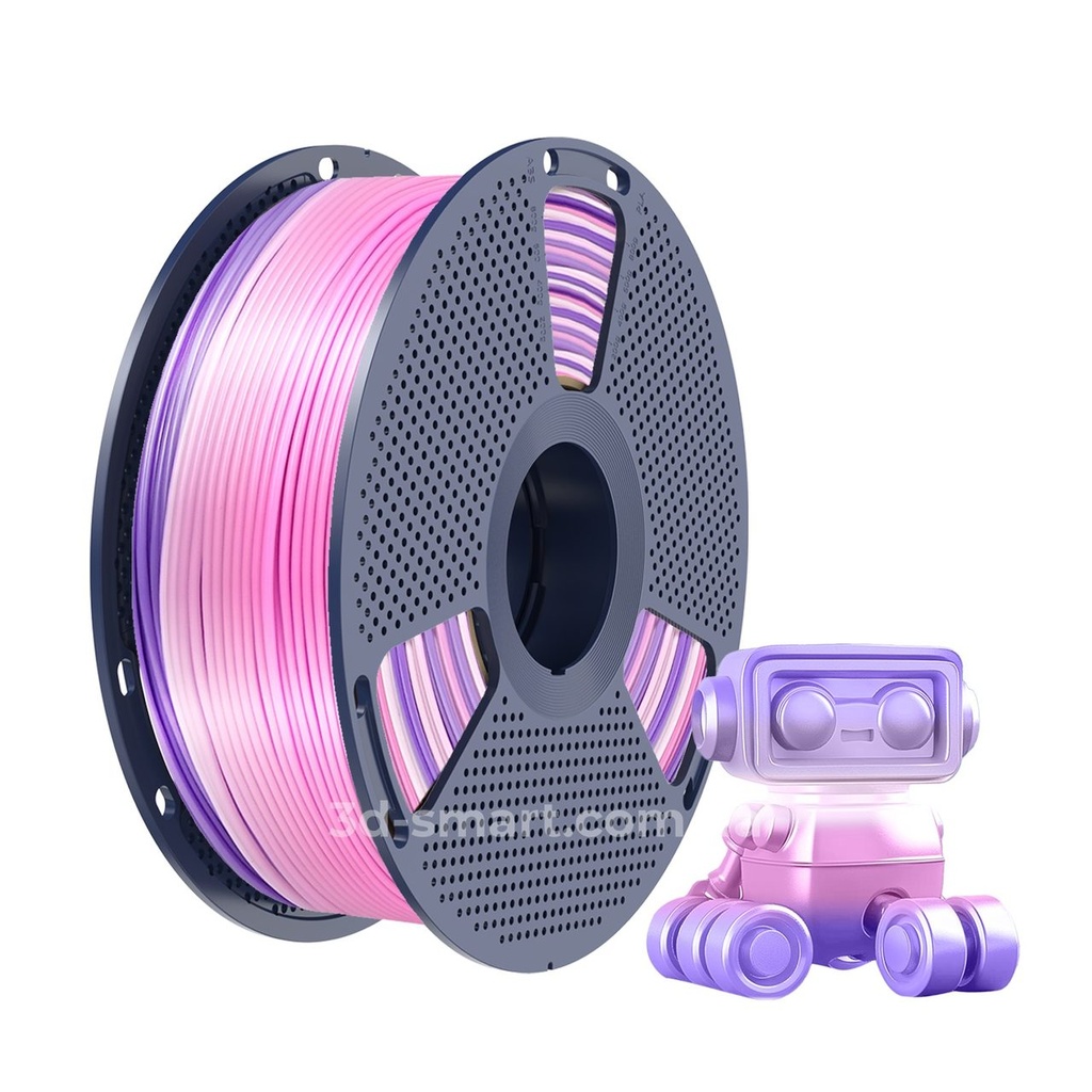 [3DS-NF-00000230] Філамент SUNLU Silk PLA+ 1.75мм Rainbow / Веселка №3 , 1кг