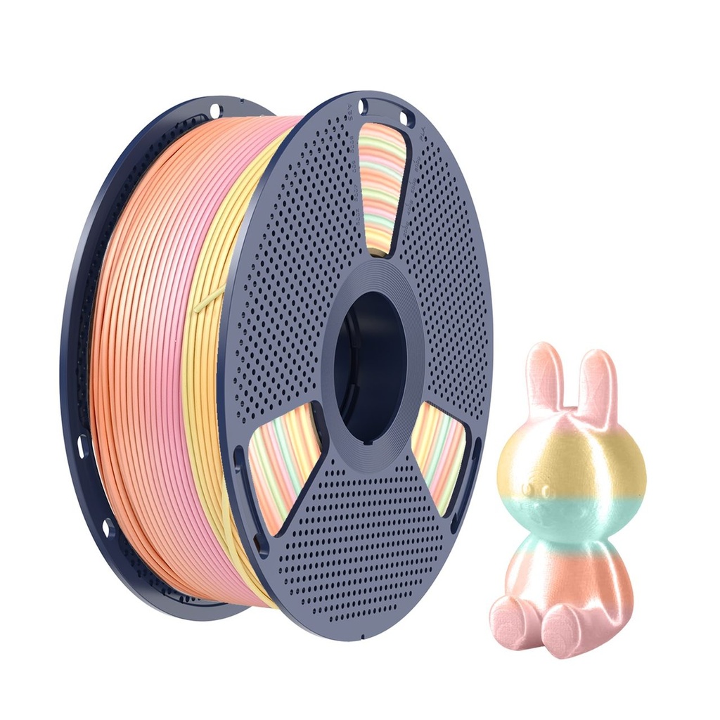 Filament SUNLU Silk PLA+ 1.75 mm Rainbow №5 , 1 kg