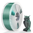 Філамент SUNLU Silk PLA+Dual Color чорний зелений 1 кг