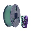 Filament SUNLU Silk PLA+ Dual Color 1.75 mm Green Purple, 1 kg