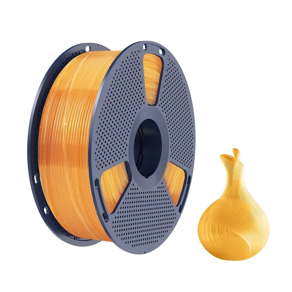 Filament SUNLU PLA 1.75 mm Transparent Orange Juice, 1 kg