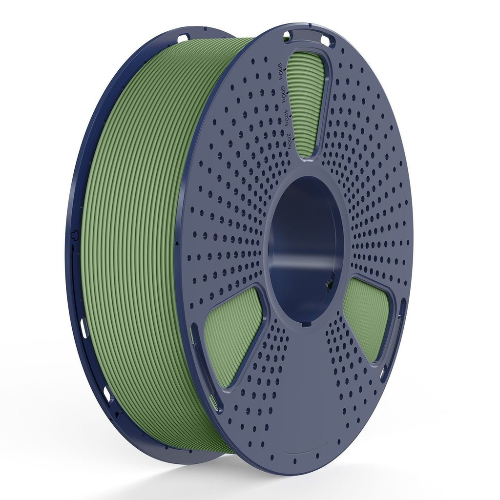 [3DS-FR-00012106] Filament SUNLU PLA matte 1.75 mm Green Olive/Matte Olive Green, 1 kg
