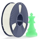 Філамент SUNLU PLA неоновий 1.75мм Білий в Зелений/Glow In The Dark White (White to Green), 1кг
