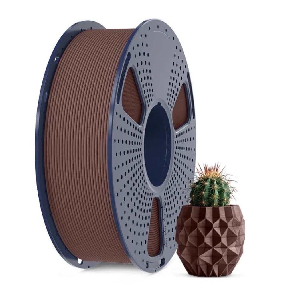 [3DS-FR-00012172] Filament SUNLU PLA WOOD 1.75 mm Cherry WOOD, 1 kg