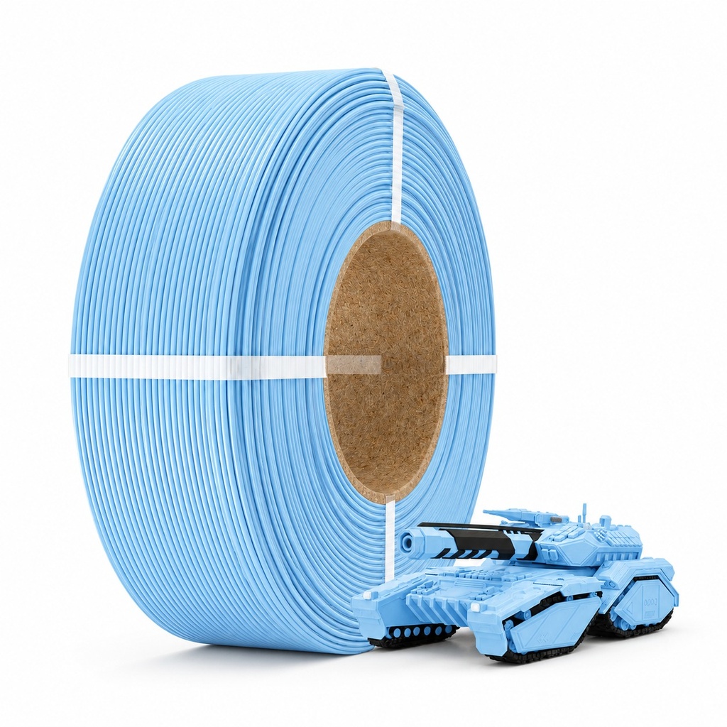 Філамент SUNLU PLA Refill 1.75мм блакитний/Sky Blue, 1кг