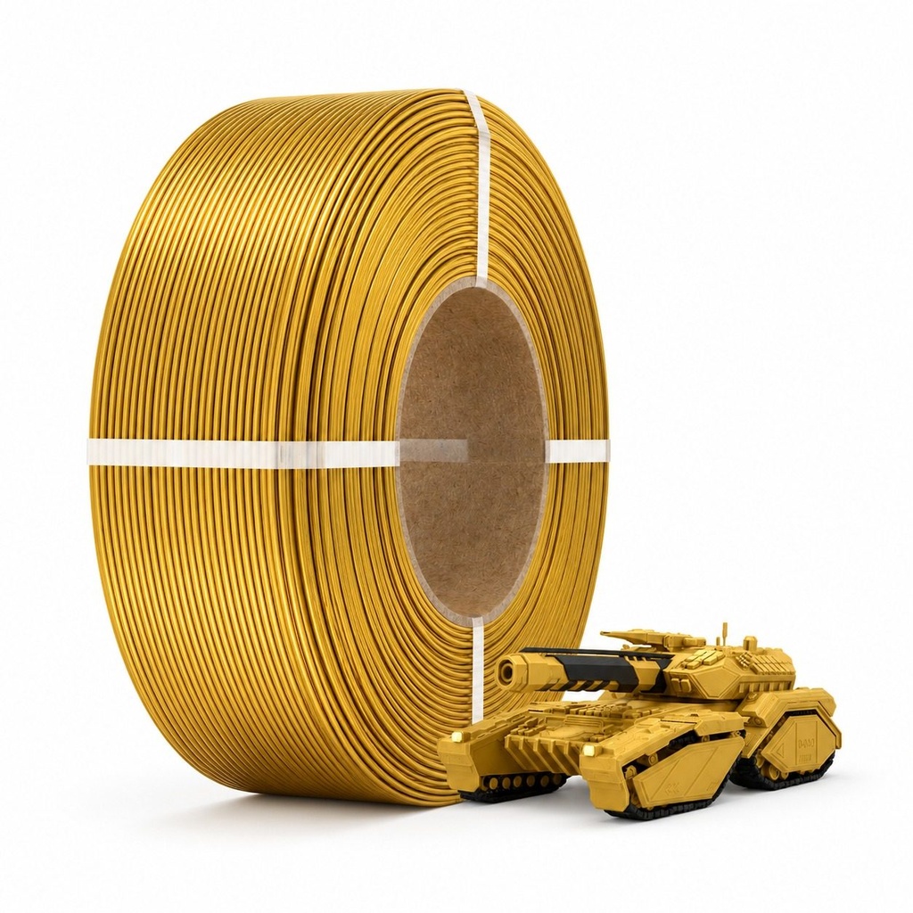 Філамент SUNLU PLA Refill 1.75мм золотий/Gold, 1кг