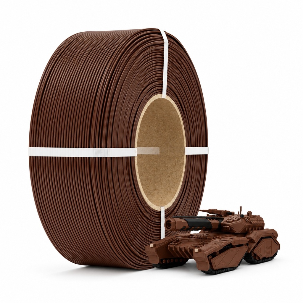 Філамент SUNLU PLA Refill1.75мм Шоколад/Chocolate, 1кг