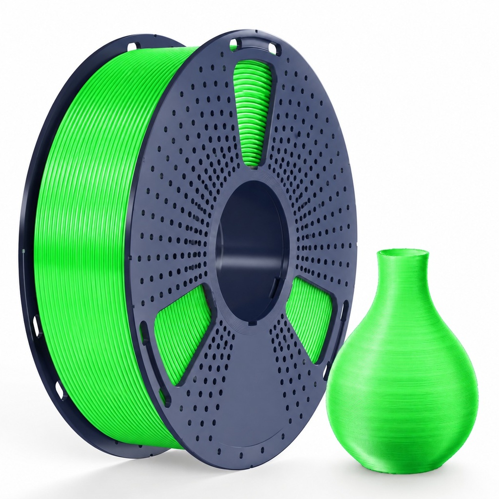 Filament SUNLU PETG 1.75 mm Transparent(Green)/Transparent Green, 1 kg