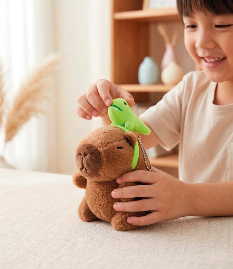 [260411] Plush Capybara (with headband)