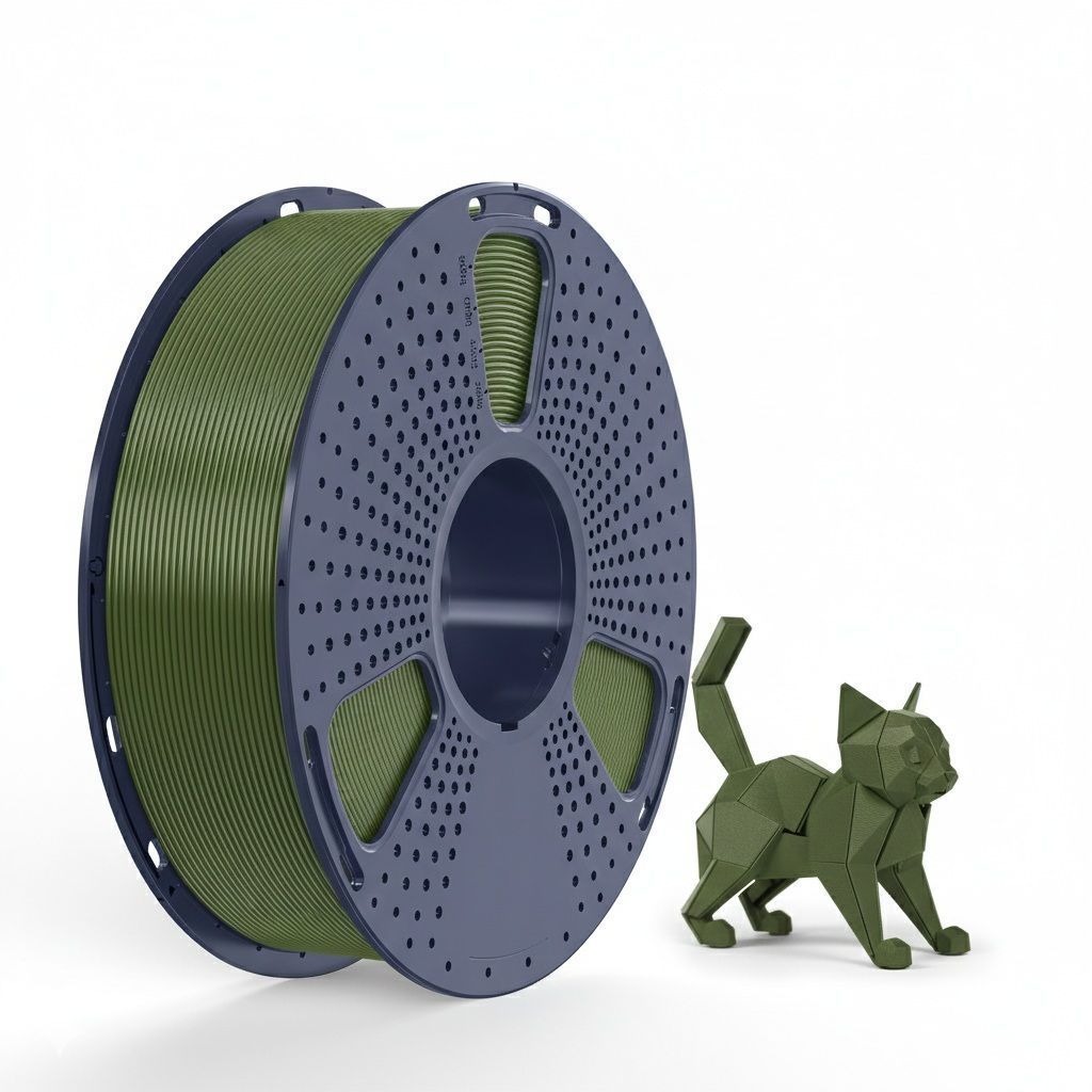 [3DS-FR-00012324] Філамент SUNLU PETG 1.75мм Хакі темний/Dark Khaki, 1кг