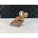 Articulated Cute T-Rex - Flexible Multicolor Dinosaur Figure