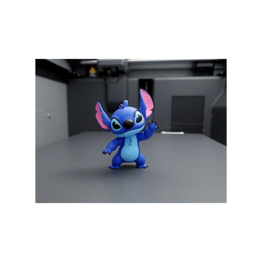 Stitch Keychain Multicolor — 3D-Printed Character Charm