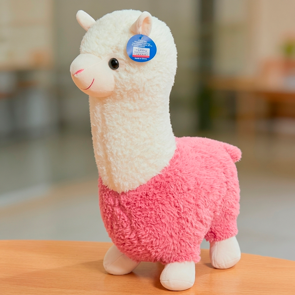 [260416] Alpaca Plush Toy (pink)