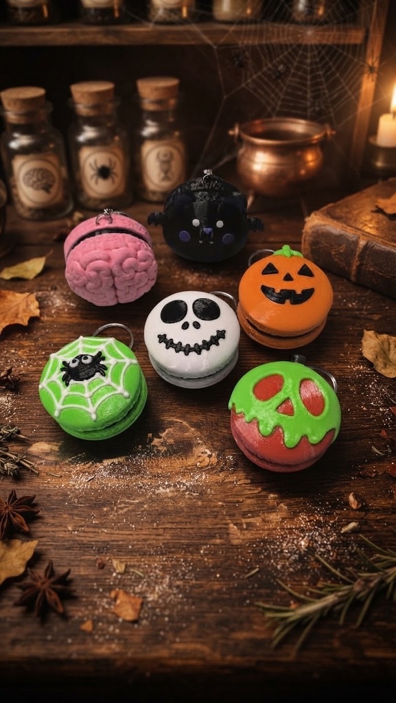 Halloween Pumpkin Macaron Clicker