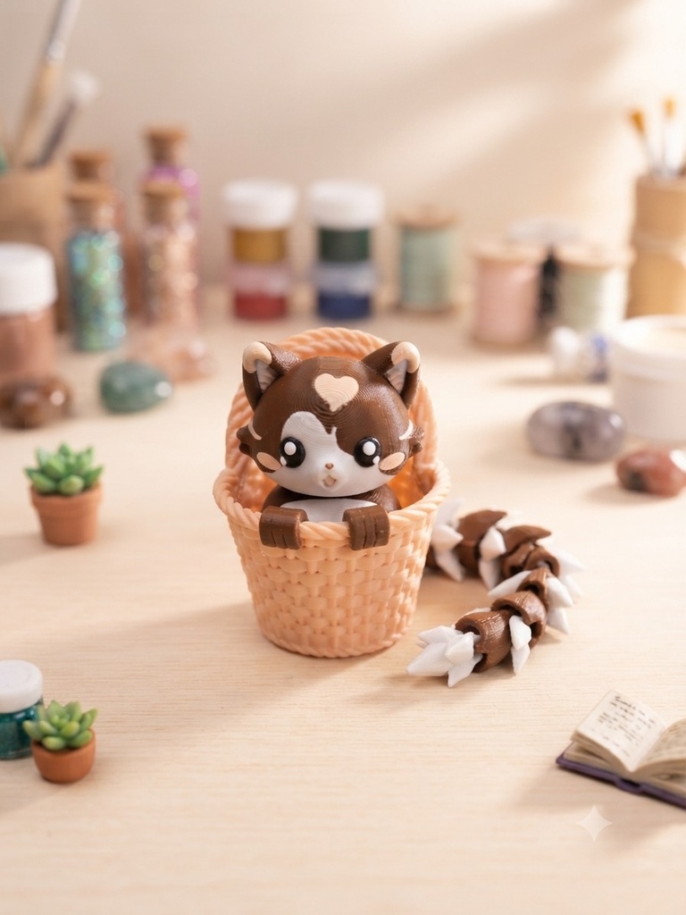Cat in a Basket Clicker — Large